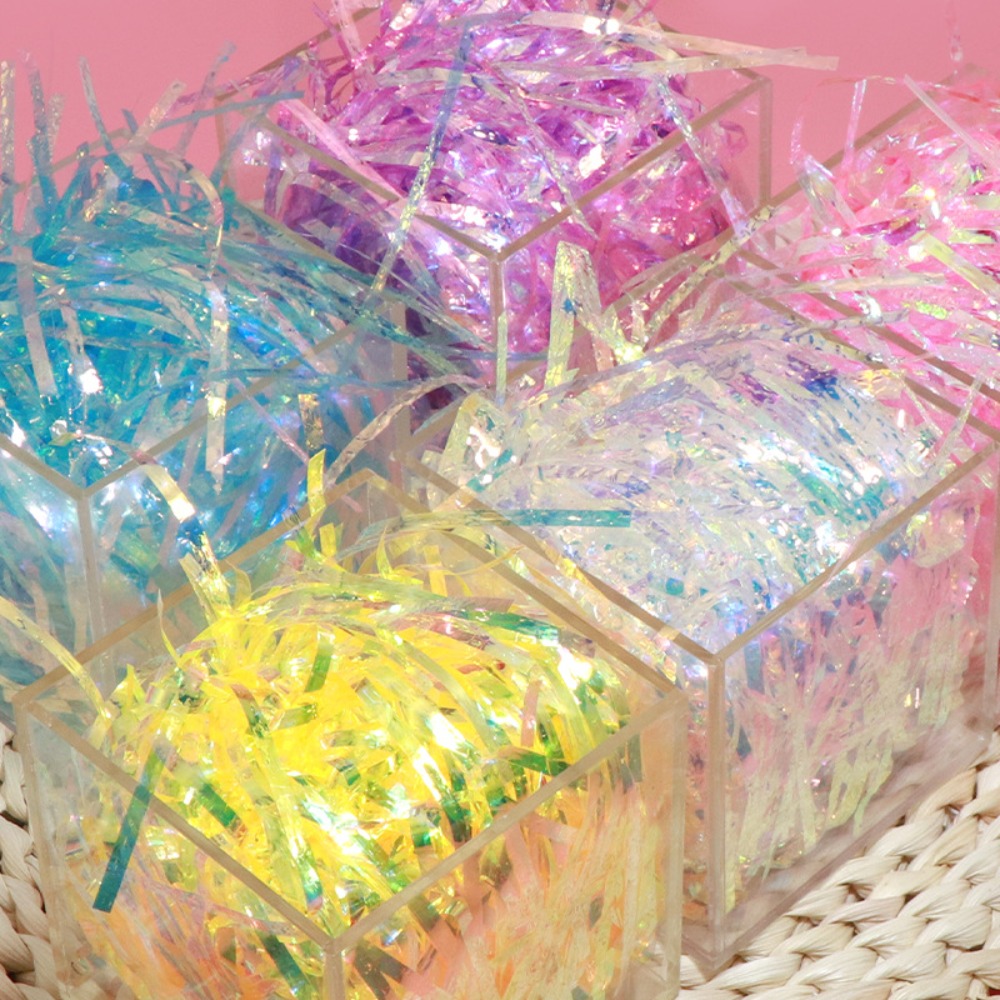 Wedding Supply In Bulk - 50g Aurora Rafya Işıltılı Dolgu Toplu