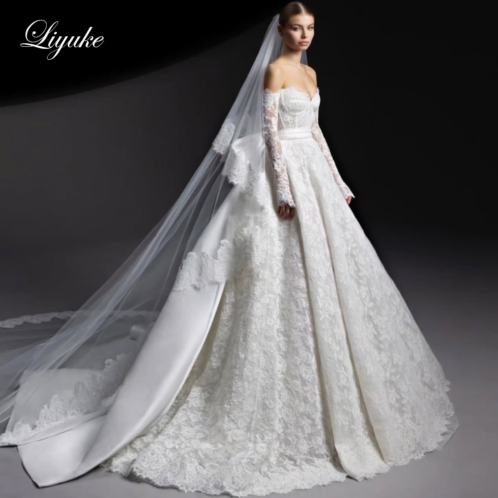 Bridal Sash Ribbon - Liyuke Özel Yapım Kalp Yaka A