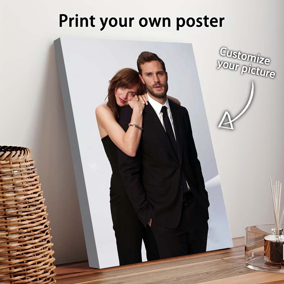 Wedding Party Supply - Özel Baskı Kanvas Tablo Fotoğraflarınızdan Düğün