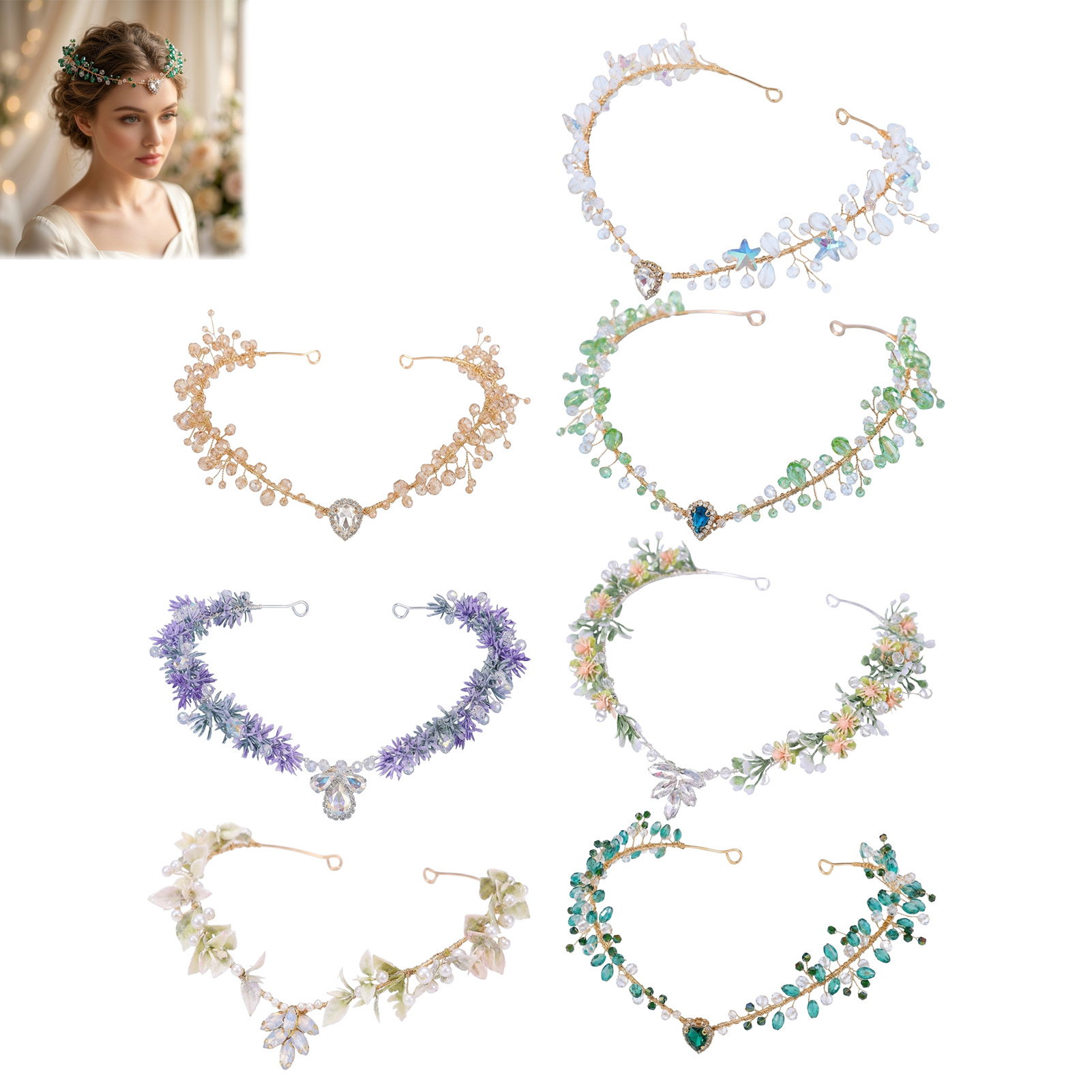 Gelin Saç Bandı Üçgen Kristal  - Wedding Party Supply incelemesi ve fiyatı