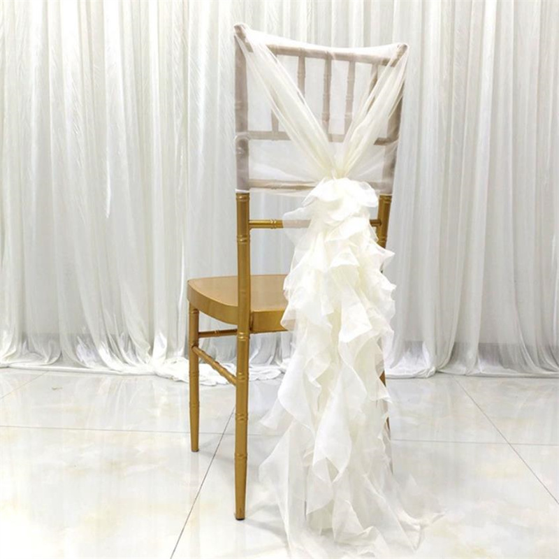 Bambu Sandalye Süslemeleri Chi - Chair Sash Organza incelemesi ve fiyatı