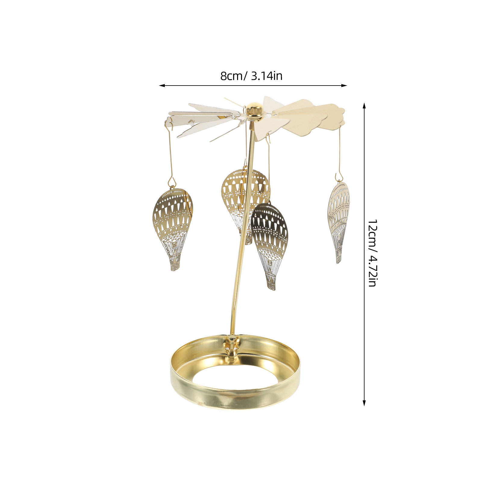 Metal Döner Mumluk, Pillere Ge - Wedding Decoration Supply incelemesi ve fiyatı