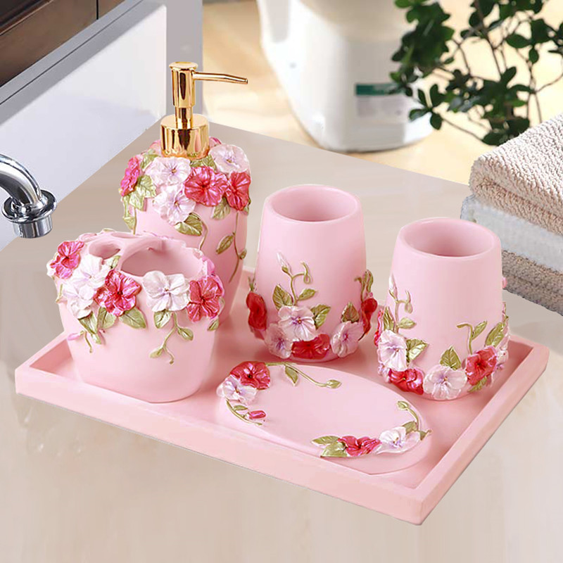 Beş adet banyo seti avrupa yık - Wedding Bathroom Supply Kit incelemesi ve fiyatı