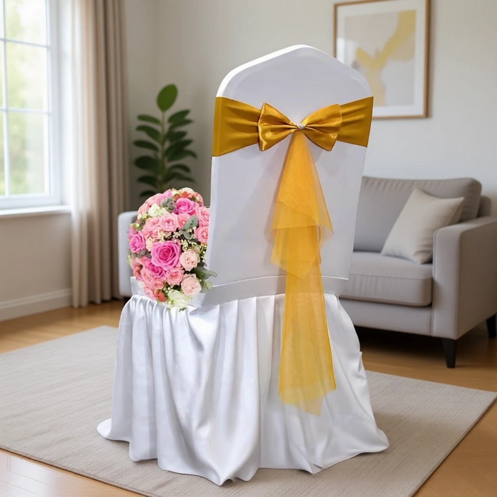 Klasik Avrupa Tarzı Organze St - Chair Sash Organza incelemesi ve fiyatı