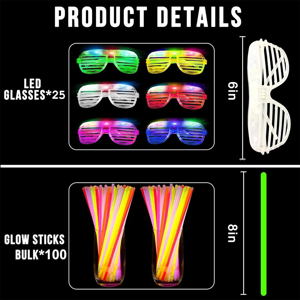 136 Paket Karanlıkta Glow Ligh - Wedding Supply In Bulk incelemesi ve fiyatı