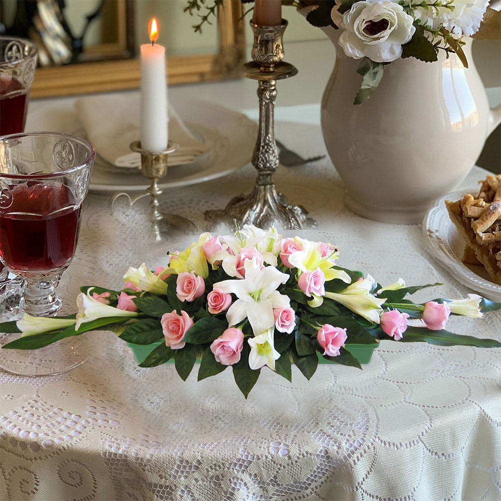 6 Adet Plastik Çiçek Çamuru Te - Wedding Decoration Supply incelemesi ve fiyatı