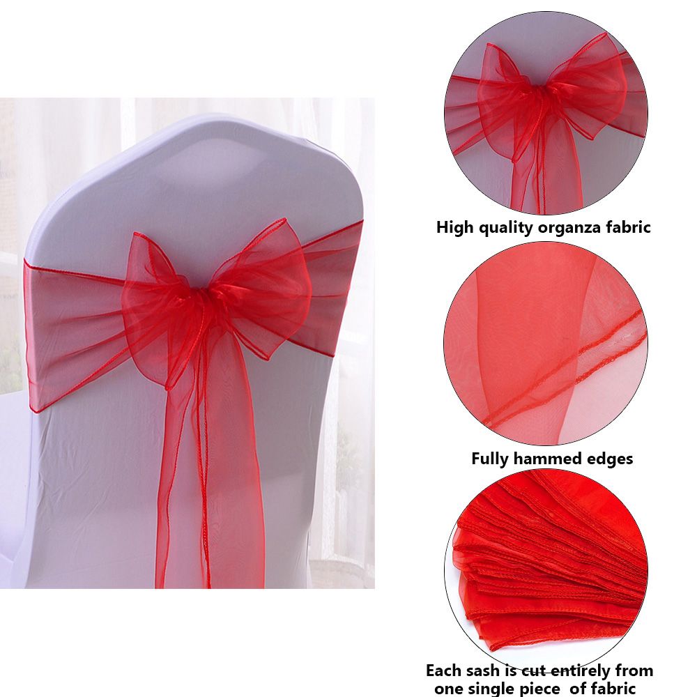1 adet Organze Sandalyeler Dek - Chair Sash Organza incelemesi ve fiyatı
