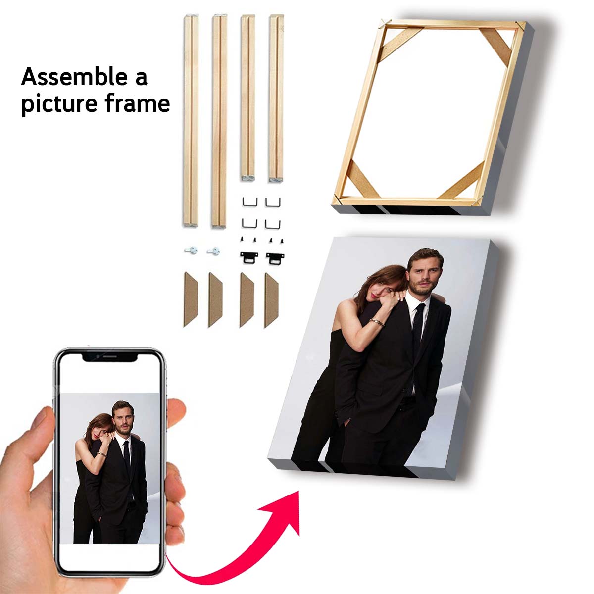 Özel Baskı Kanvas Tablo Fotoğr - Wedding Party Supply incelemesi ve fiyatı