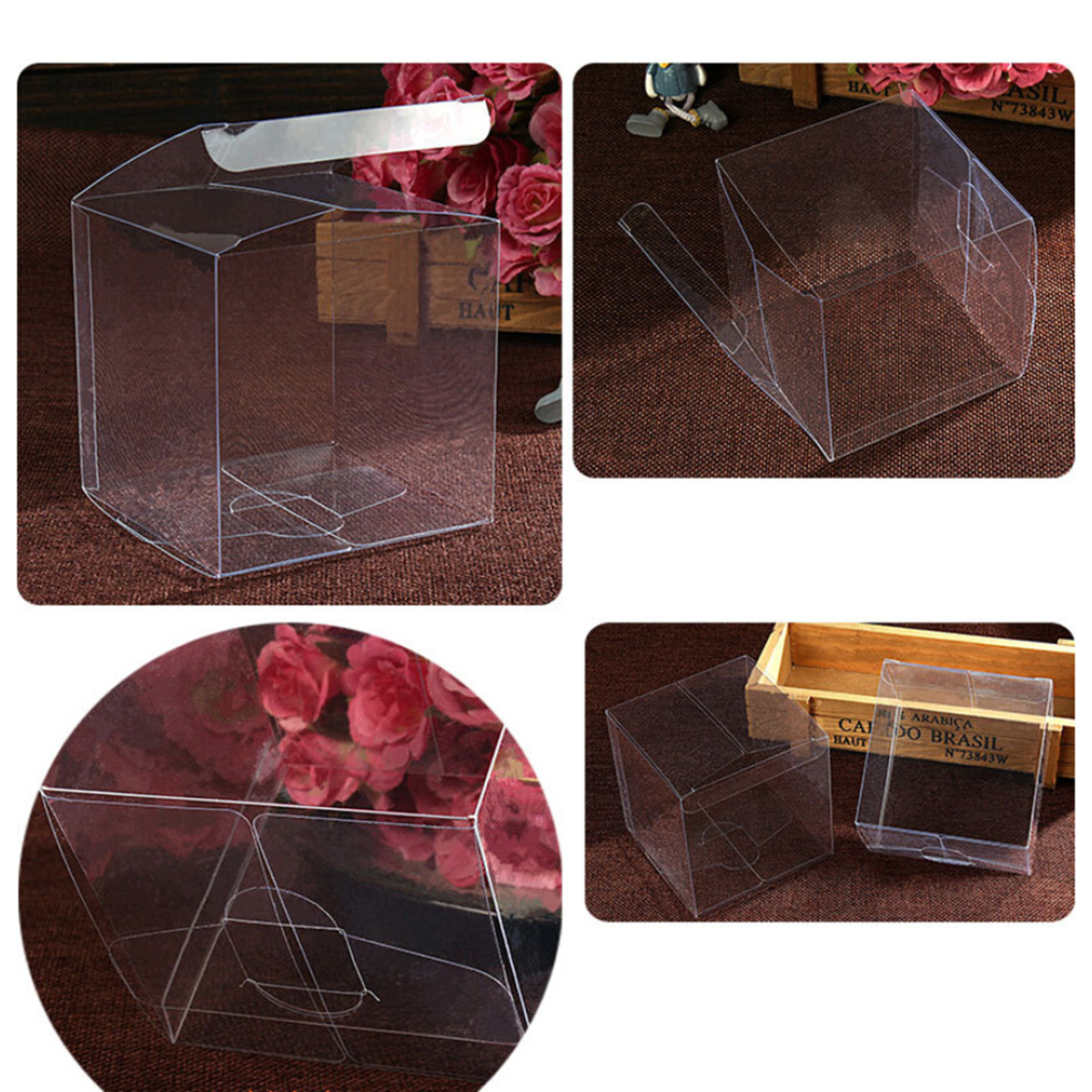 Hediyeler için 50 adet Şeffaf  - Wedding Supply.Box incelemesi ve fiyatı