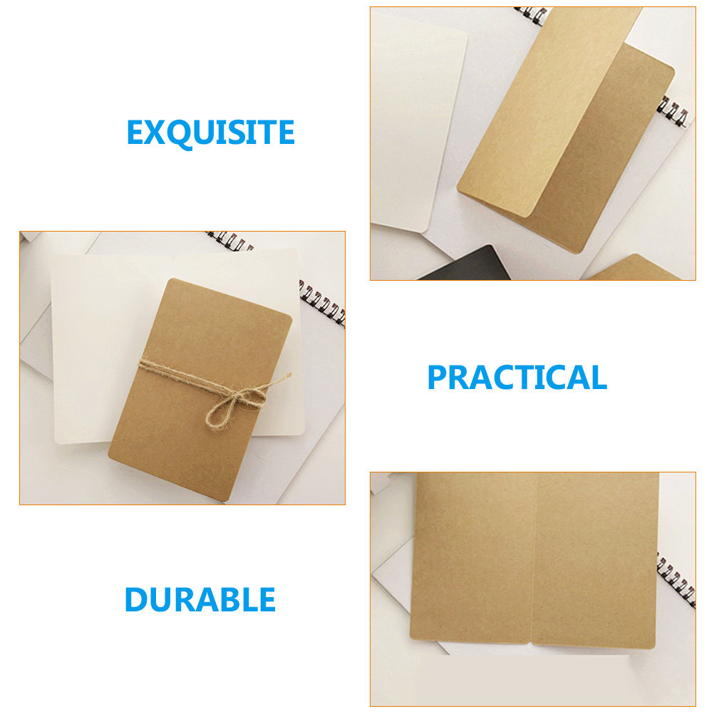 20 Adet Rustik Boş Not Kartlar - Papercraft Supply Invitation incelemesi ve fiyatı