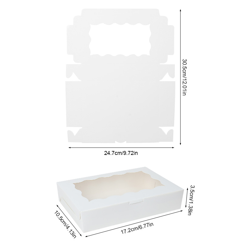 5/10/20 adet kek fırın kutusu  - Wedding Supply.Box incelemesi ve fiyatı