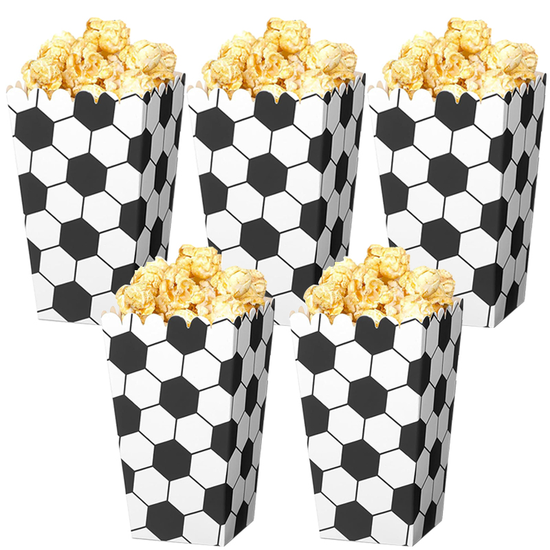 6/18 adet futbol patlamış mısı - Wedding Supply.Box incelemesi ve fiyatı