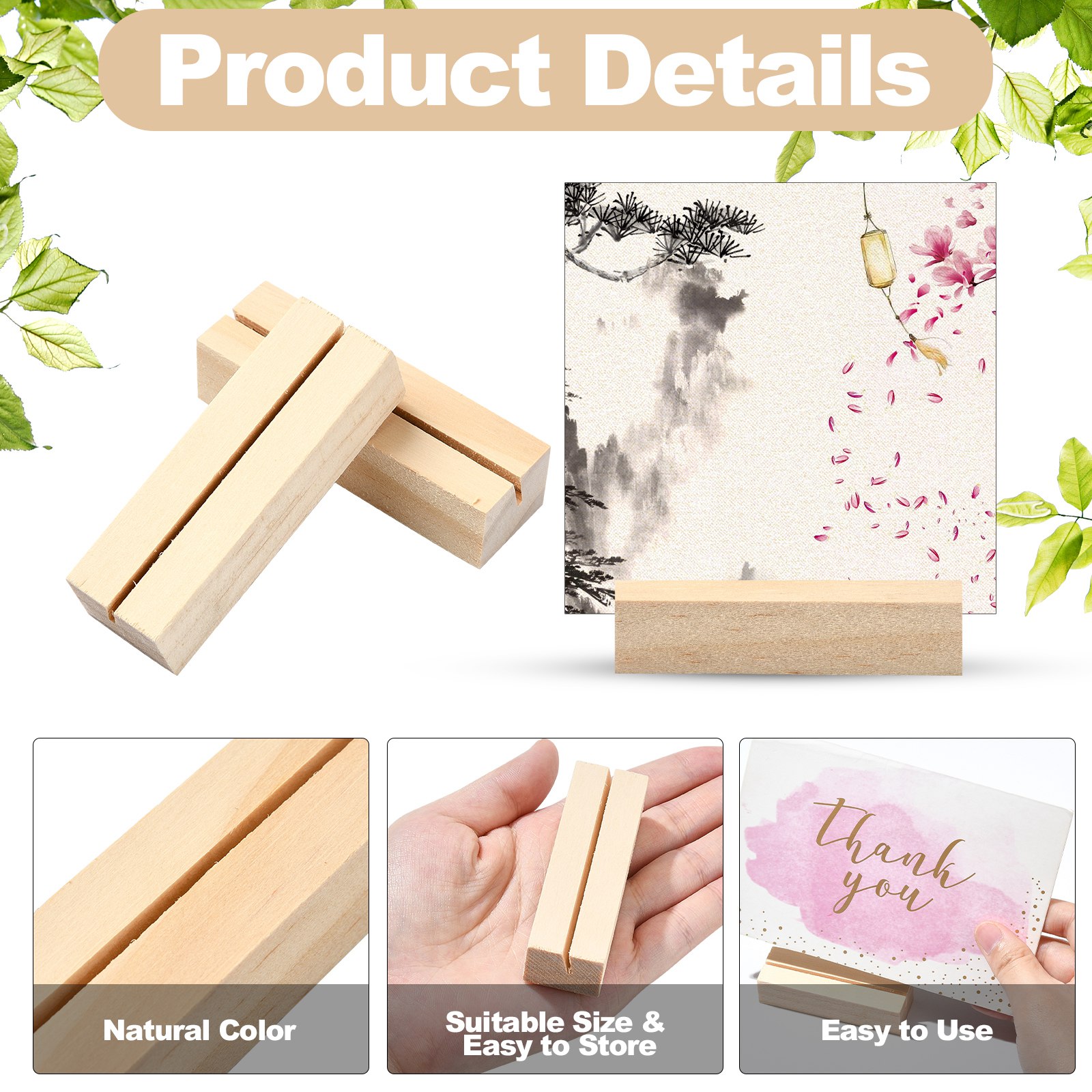 20 Adet 4 Stilleri Ahşap Yer K - Place Card Holder incelemesi ve fiyatı