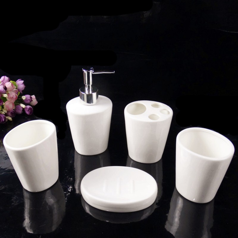 Beyaz Seramik Banyo Malzemeler - Wedding Bathroom Supply Kit incelemesi ve fiyatı